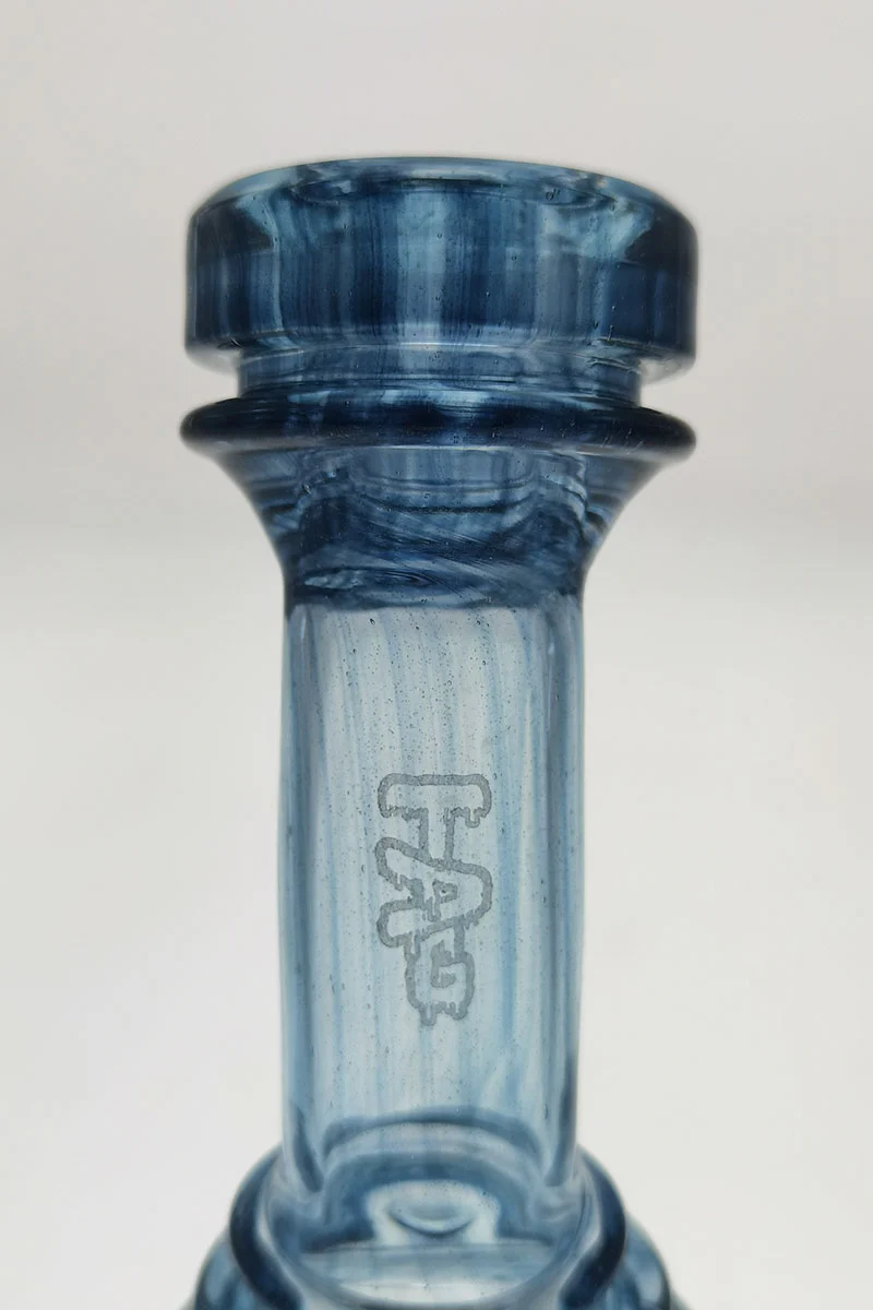 TAG - 8" Super Slit Puck Klein Incycler (Recycler) Dab Rig 44x4MM (14MM Female) - Image 119