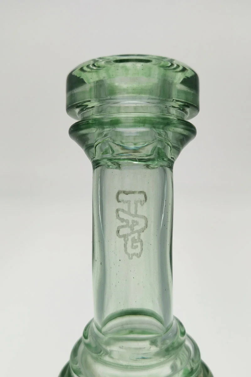 TAG - 8" Super Slit Puck Klein Incycler (Recycler) Dab Rig 44x4MM (14MM Female) - Image 137