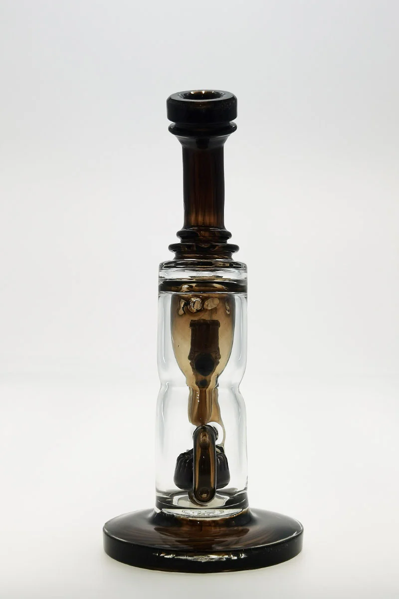 TAG - 8" Super Slit Puck Klein Incycler (Recycler) Dab Rig 44x4MM (14MM Female) - Image 153