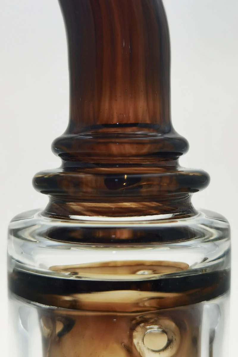 TAG - 8" Super Slit Puck Klein Incycler (Recycler) Dab Rig 44x4MM (14MM Female) - Image 160