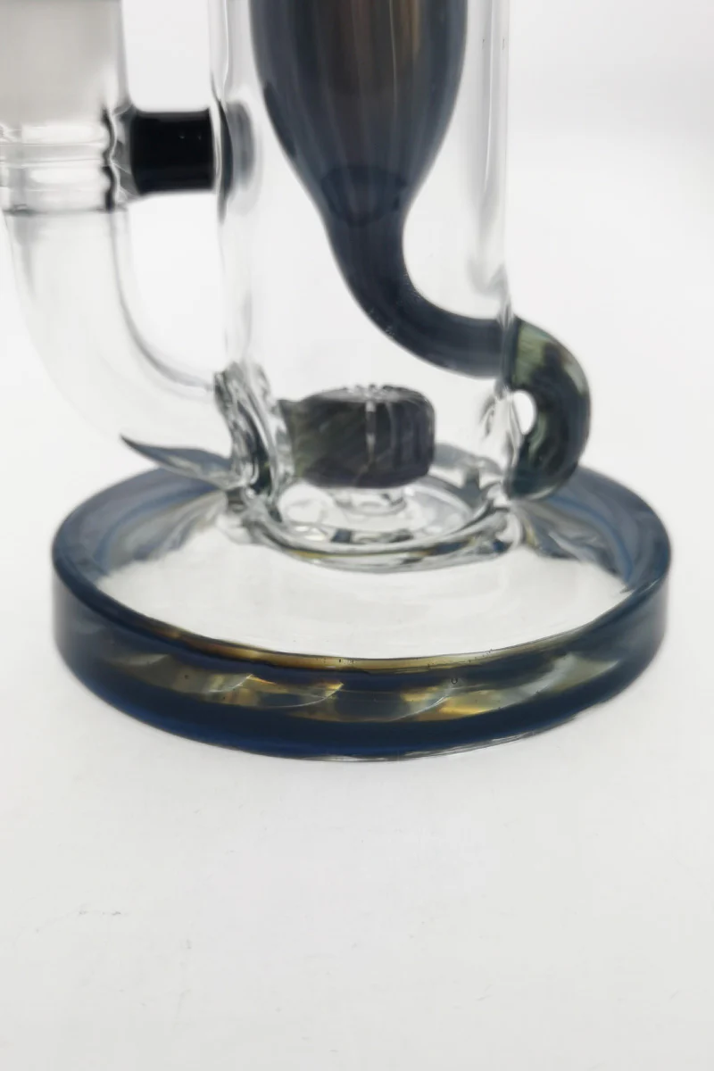 TAG - 8" Super Slit Puck Klein Incycler (Recycler) Dab Rig 44x4MM (14MM Female) - Image 31
