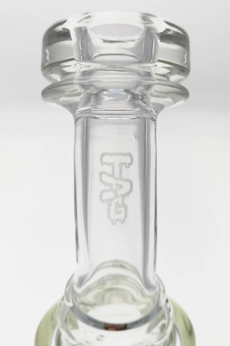 TAG - 8" Super Slit Puck Klein Incycler (Recycler) Dab Rig 44x4MM (14MM Female) - Image 38