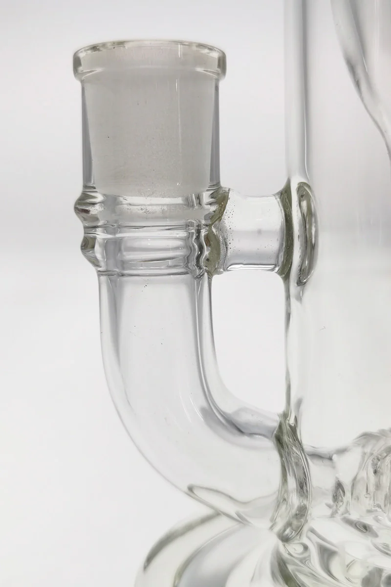 TAG - 8" Super Slit Puck Klein Incycler (Recycler) Dab Rig 44x4MM (14MM Female) - Image 45