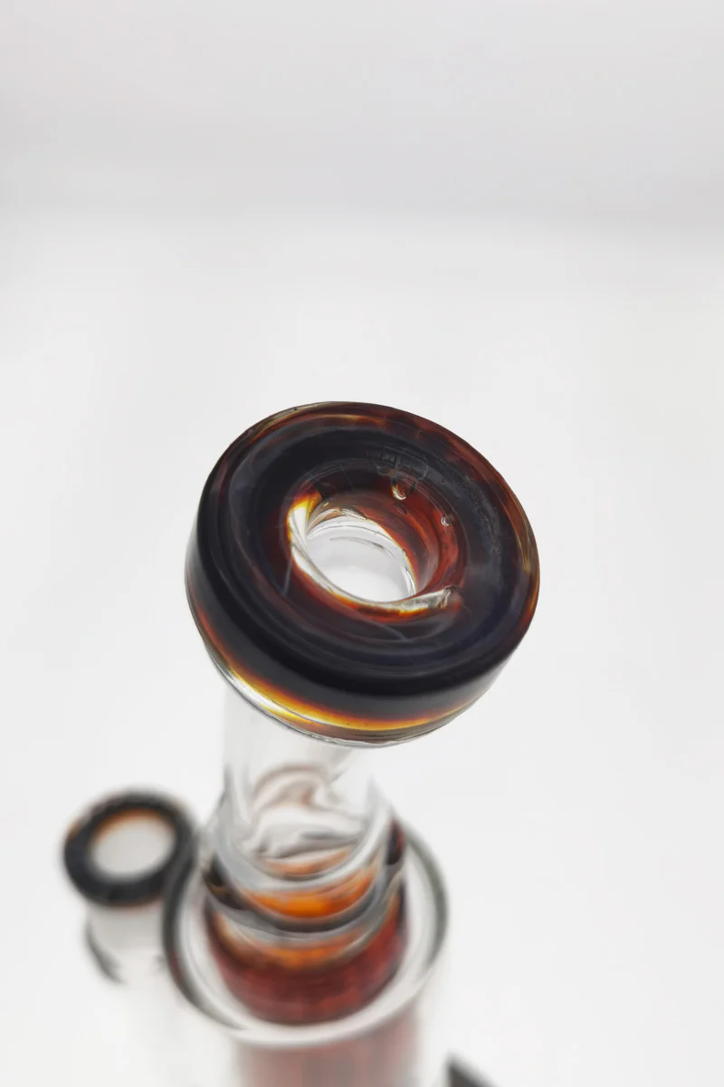 TAG - 8" Super Slit Puck Klein Incycler (Recycler) Dab Rig 44x4MM (14MM Female) - Image 83