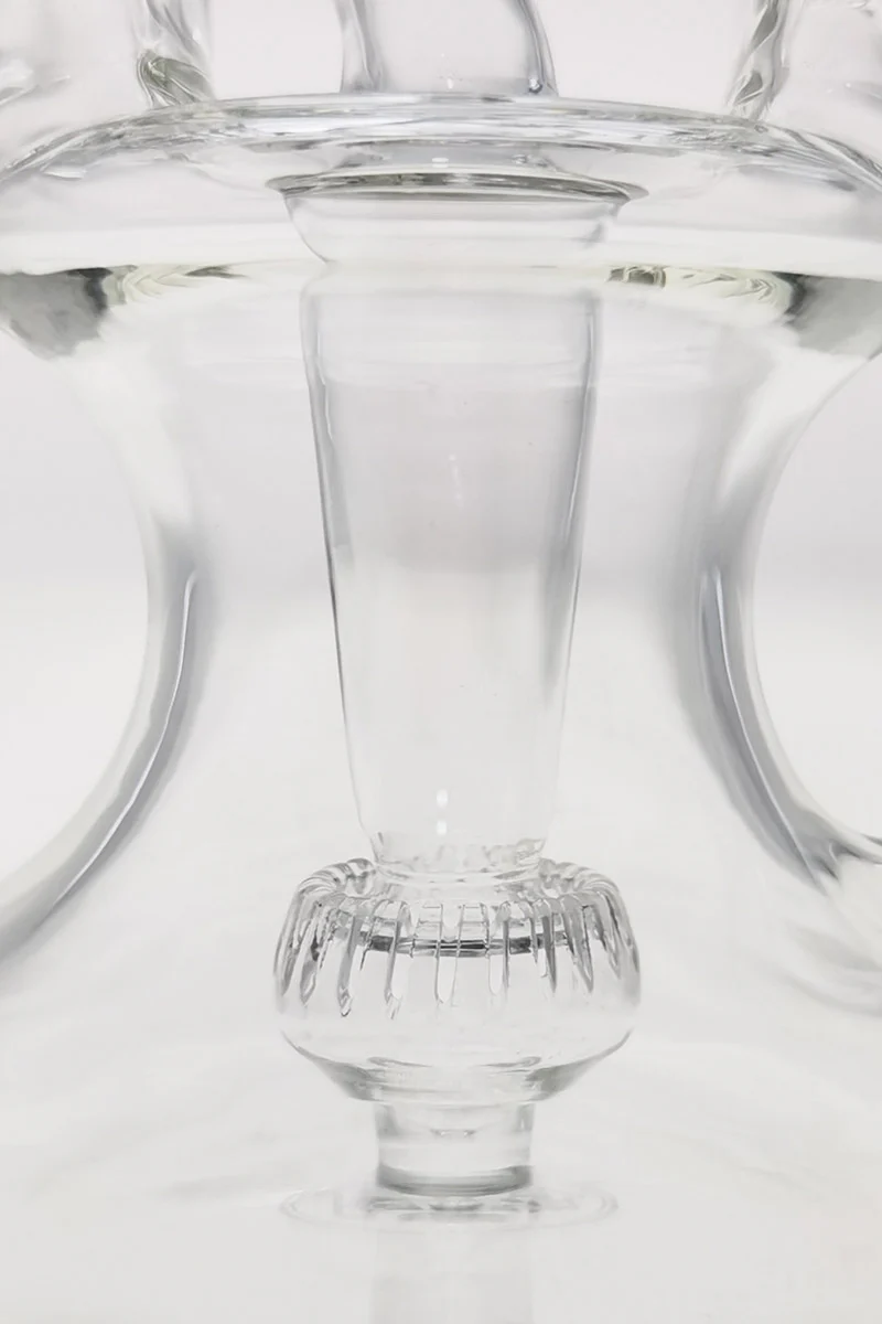 TAG - 10" Twin Arm Super Slit Donut Wormhole Recycler Dab Rig w/ Bellow Base (14MM Female) - Image 20