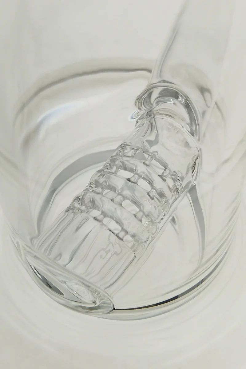 TAG - 8" Bent Neck Gridded Inline Diffuser Dab Rig 44x4MM (14MM Female) - Image 11