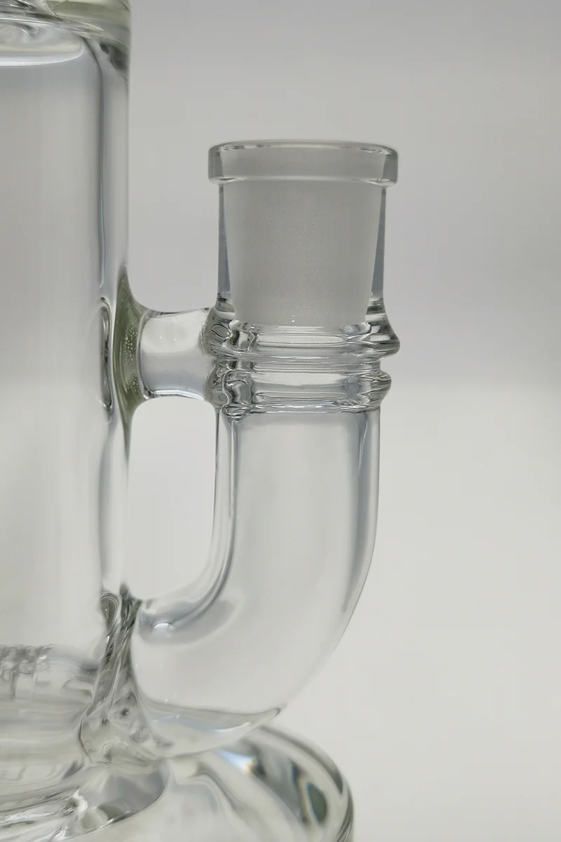 TAG - 8" Bent Neck Gridded Inline Diffuser Dab Rig 44x4MM (14MM Female) - Image 12