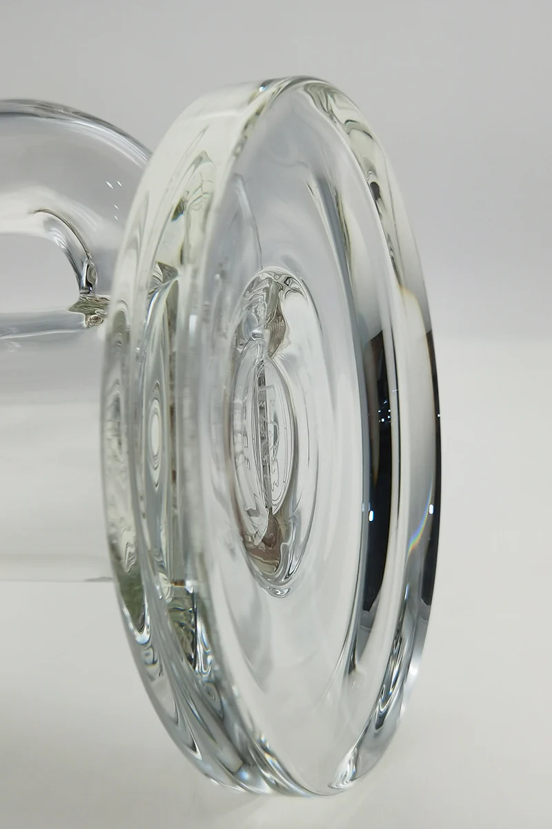 TAG - 8" Bent Neck Gridded Inline Diffuser Dab Rig 44x4MM (14MM Female) - Image 15