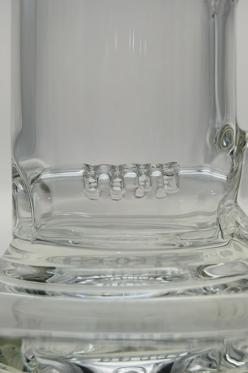TAG - 8" Bent Neck Gridded Inline Diffuser Dab Rig 44x4MM (14MM Female) - Image 9