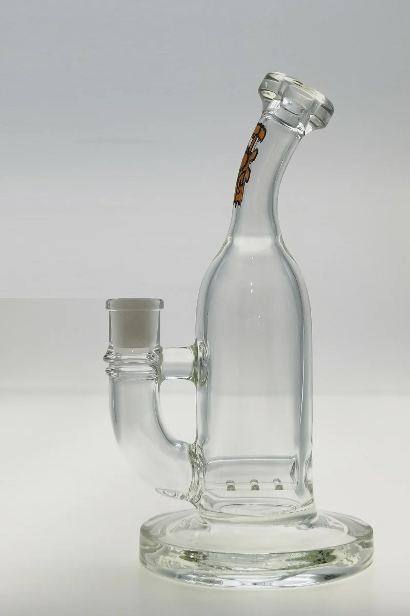 TAG - 8" Bent Neck Inline Diffuser Dab Rig 50x5MM (14MM Female) - Image 3