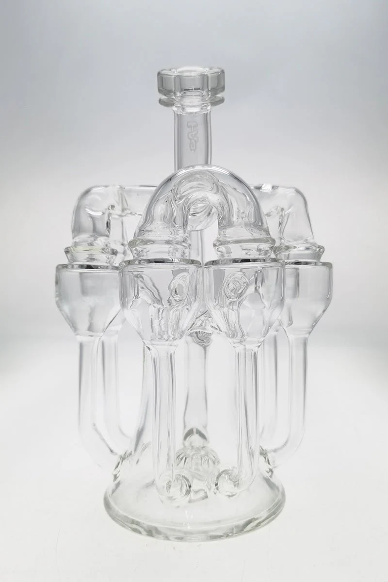 TAG - 8" Donut Perc Sextuple Recycler Dab Rig (14MM Female) - Image 10