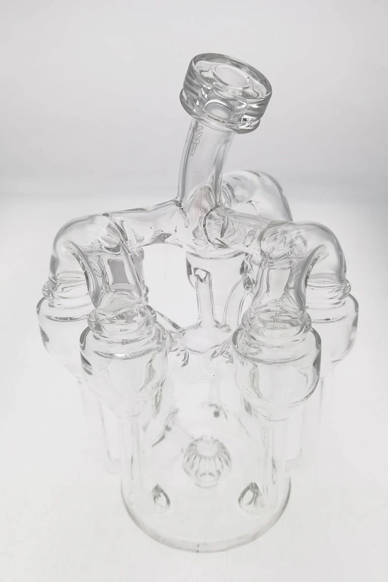 TAG - 8" Donut Perc Sextuple Recycler Dab Rig (14MM Female) - Image 15