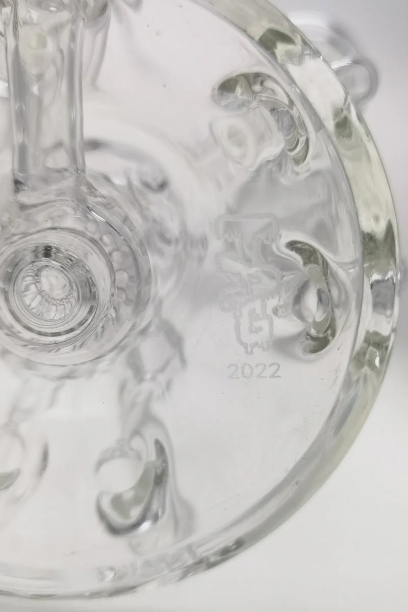 TAG - 8" Donut Perc Sextuple Recycler Dab Rig (14MM Female) - Image 22