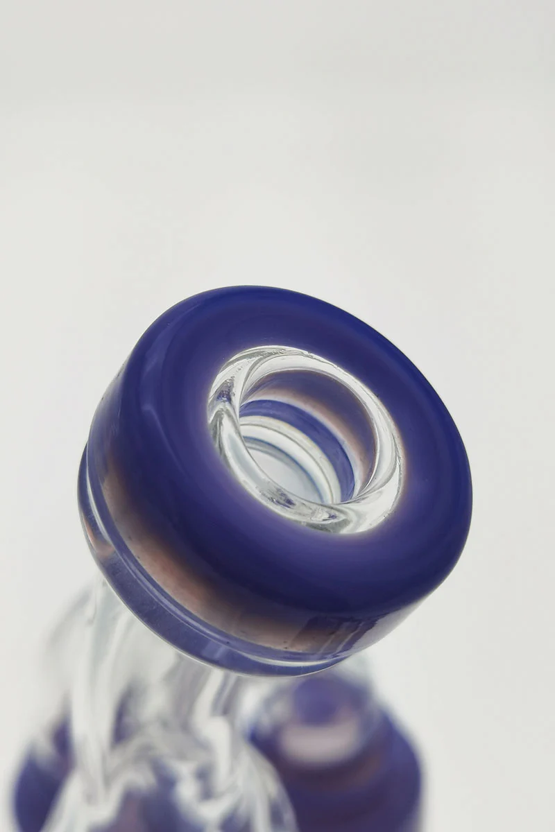 TAG - 8" Donut Perc Sextuple Recycler Dab Rig (14MM Female) - Image 31