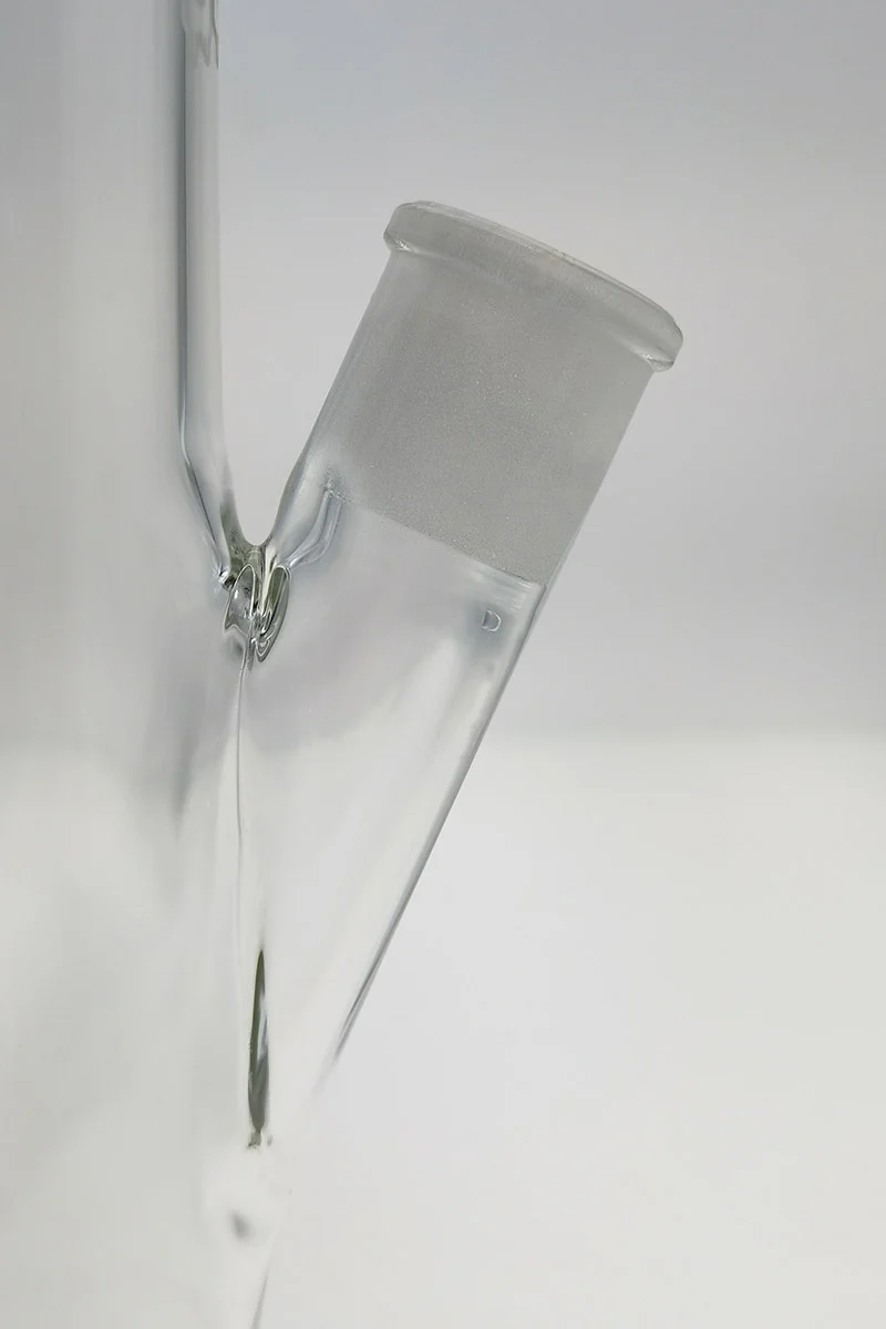 TAG - 8" Single Shower Head Bellow Bottle Can Dab Rig 44x4MM - 18/14MM Downstem (4.00") - Image 10
