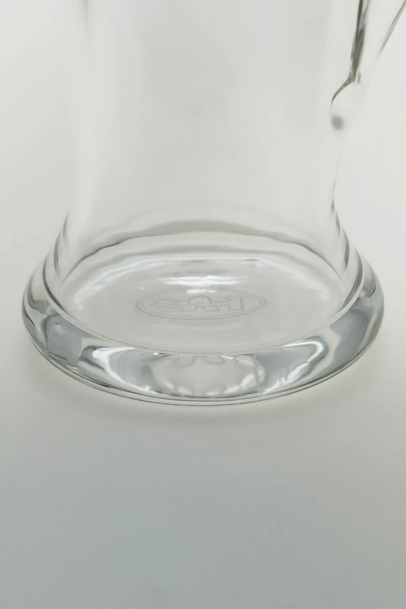 TAG - 8" Single Shower Head Bellow Bottle Can Dab Rig 44x4MM - 18/14MM Downstem (4.00") - Image 13