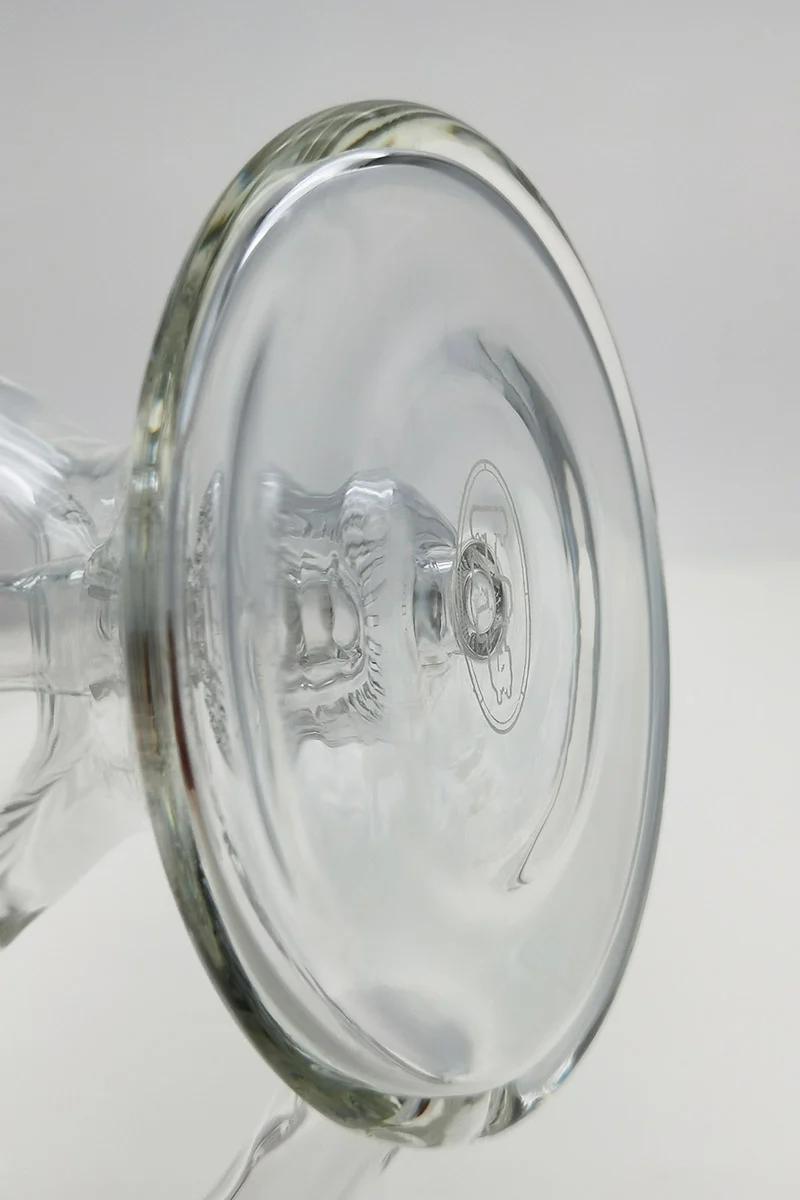 TAG - 8" Twin Arm Super Slit Donut Wormhole Recycler Dab Rig with Bellow Base (10MM Female) - Image 19