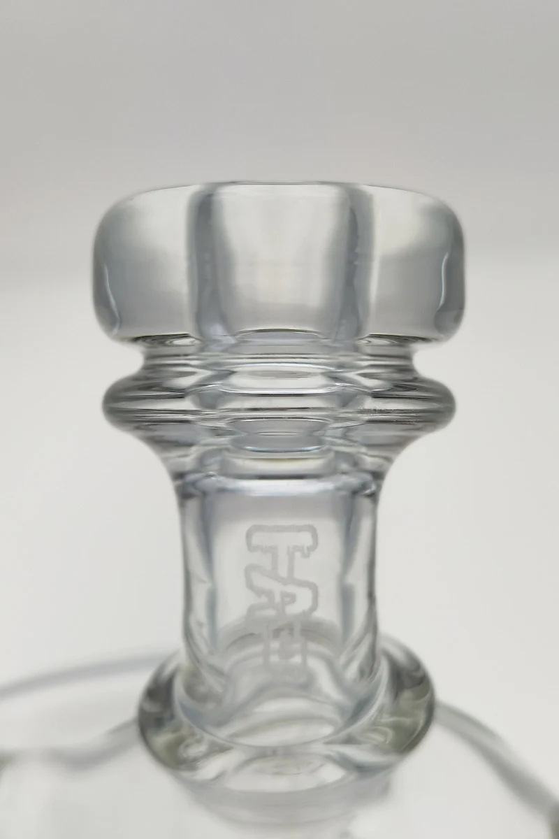 TAG - 8" Twin Arm Super Slit Donut Wormhole Recycler Dab Rig with Bellow Base (10MM Female) - Image 8