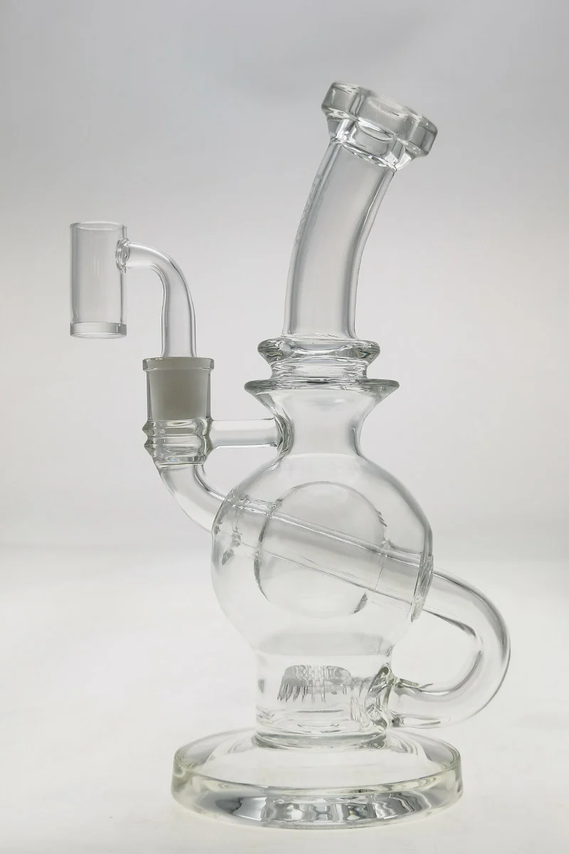 TAG - 9.25" 75MM Ball Rig w/ Super Slit Donut Dab Rig - 14MM Female - Image 33