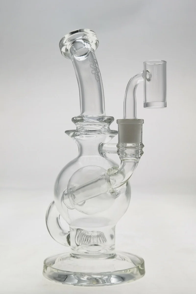 TAG - 9.25" 75MM Ball Rig w/ Super Slit Donut Dab Rig - 14MM Female - Image 36