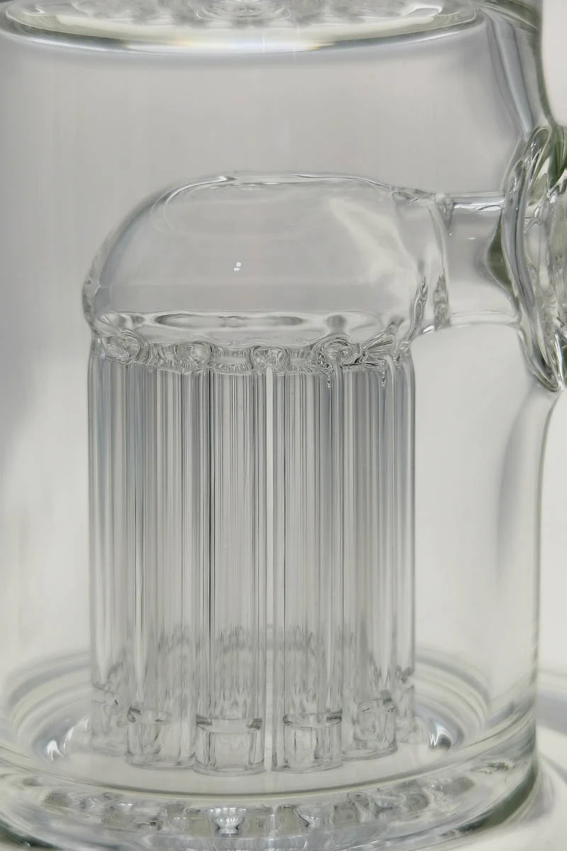 TAG - 12" Bent Neck Fixed Double 12 Arm Tree Dab Rig Bong 65x5MM - Image 12