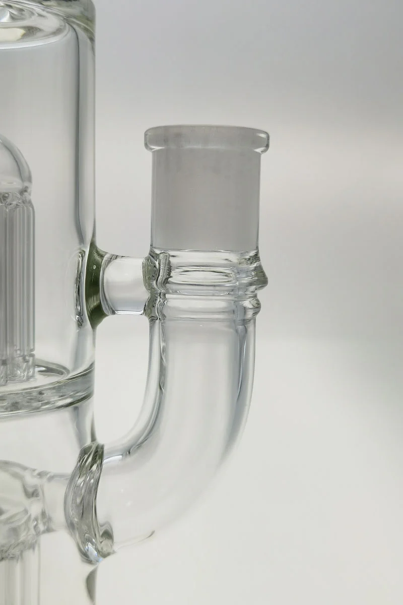 TAG - 12" Bent Neck Fixed Double 12 Arm Tree Dab Rig Bong 65x5MM - Image 14