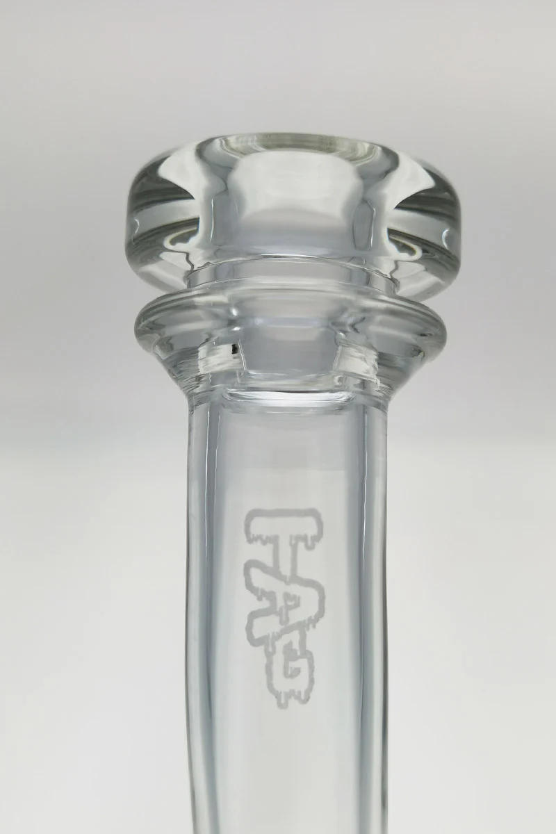 TAG - 12" Bent Neck Fixed Double 12 Arm Tree Dab Rig Bong 65x5MM - Image 6