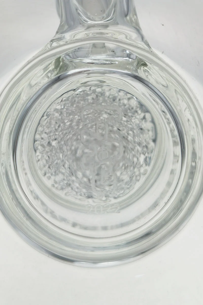 TAG - 7.5" Bent Neck Single Fritted Disc Dab Rig 50x5MM (14MM Female) - Image 11