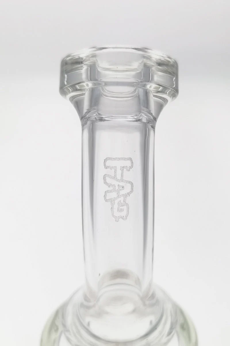 TAG - 7.5" Bent Neck Single Fritted Disc Dab Rig 50x5MM (14MM Female) - Image 7