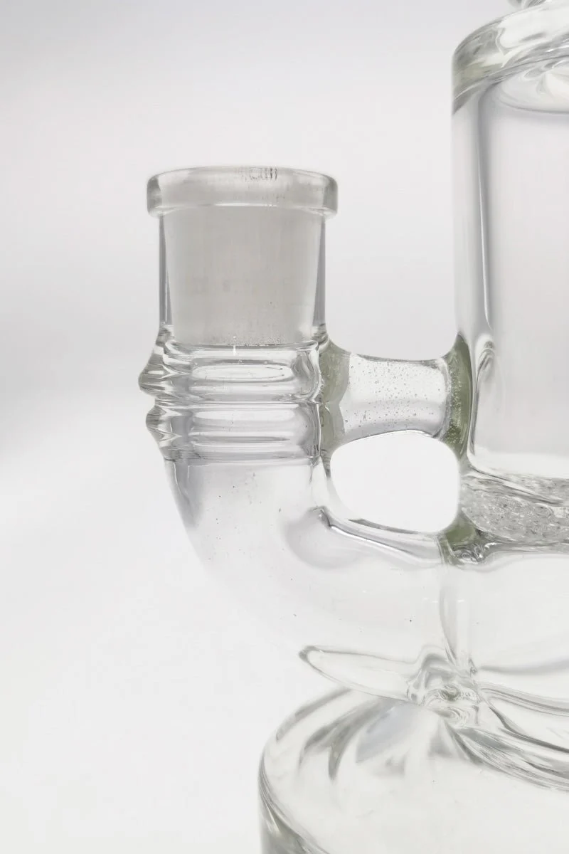 TAG - 7.5" Bent Neck Single Fritted Disc Dab Rig 50x5MM (14MM Female) - Image 9