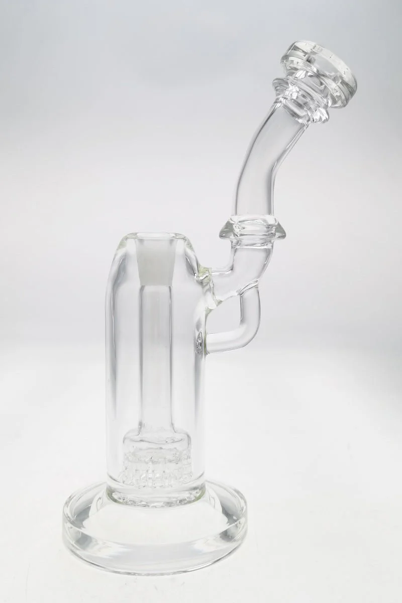 TAG - 9" Fixed 12 Arm Tree Sherlock Bubbler Dab Rig 50x5MM (14MM Female)