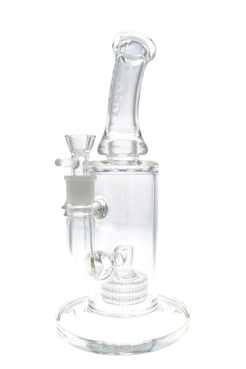 TAG - 12" Bent Neck Super Slit Matrix Bong 75x5MM (18MM Female) - Image 3