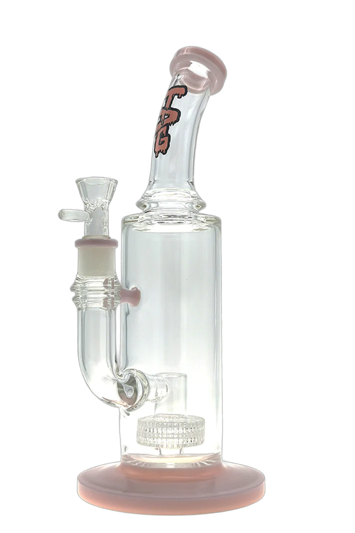 TAG - 12" Bent Neck Super Slit Matrix Bong 75x5MM (18MM Female) - Image 6