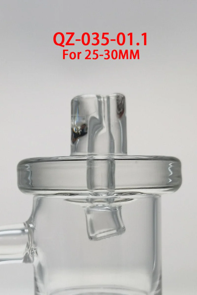 TAG - Directional Air-Flow Quartz Banger UFO Carb Cap with Handle - Image 22