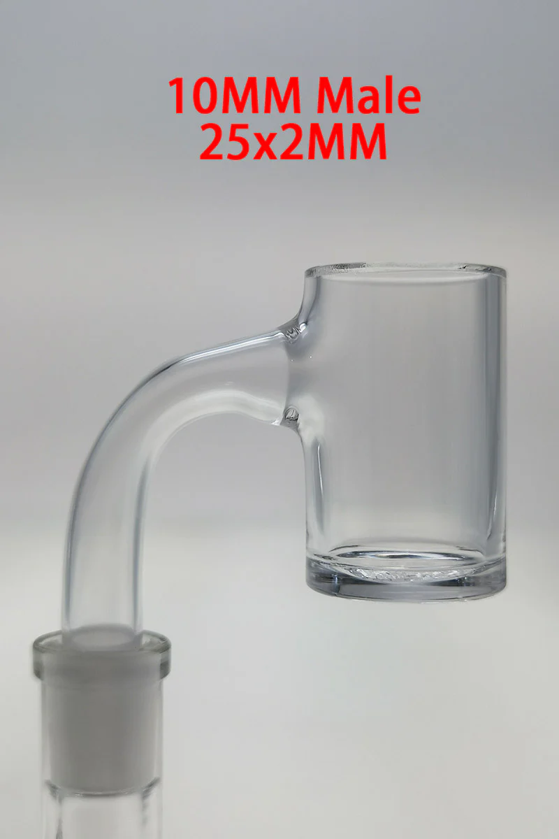 TAG - Full Weld Concave Quartz Banger Dab Nail Can (Flat Top) High Air Flow 25x2MM-4MM - Image 13