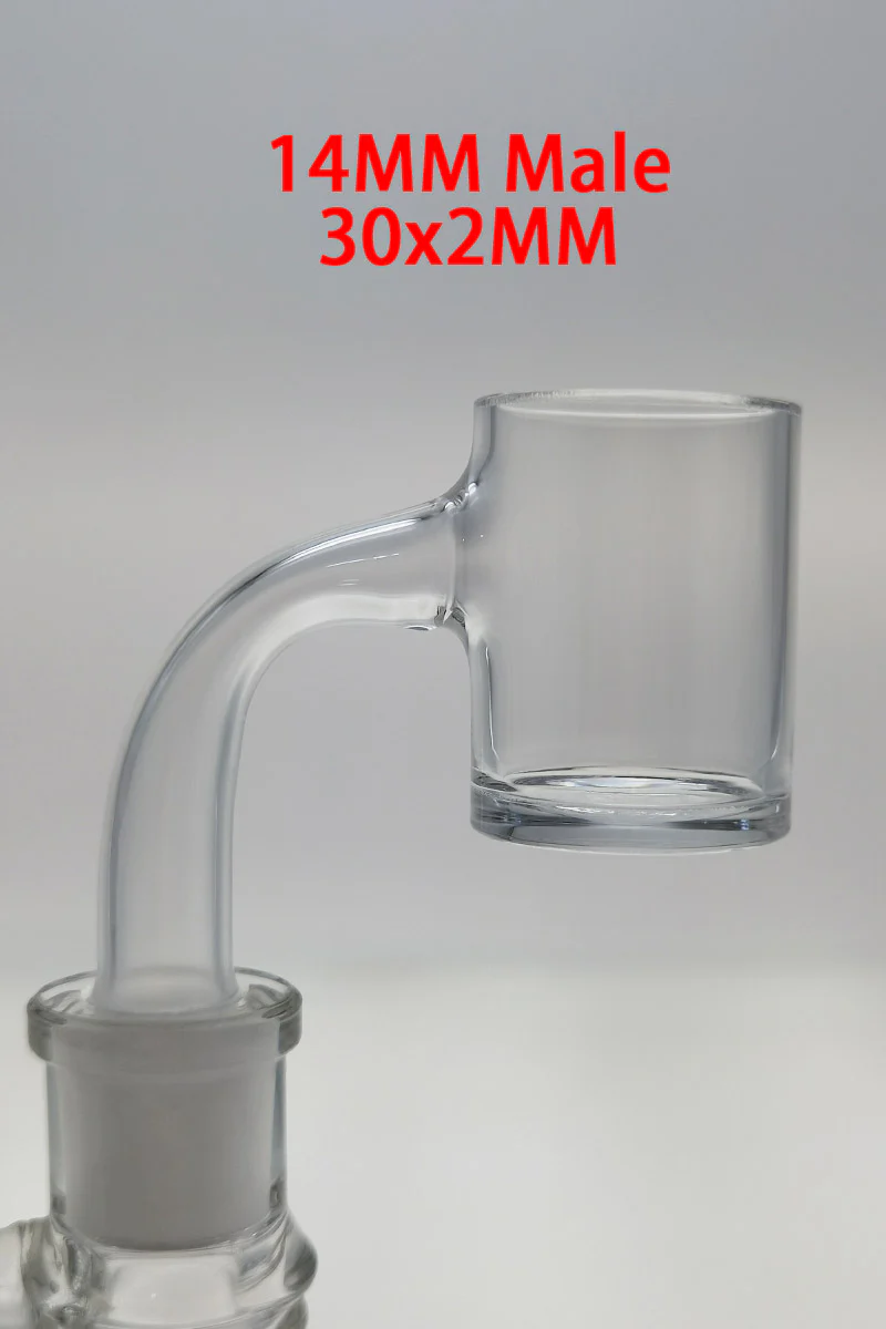 TAG - Full Weld Concave Quartz Banger Dab Nail Can (Flat Top) High Air Flow 30x2MM-4MM - Image 15