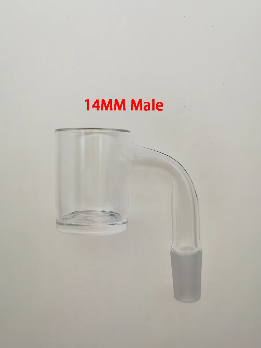 TAG - Full Weld Concave Quartz Banger Dab Nail Can (Flat Top) High Air Flow 30x2MM-4MM - Image 16