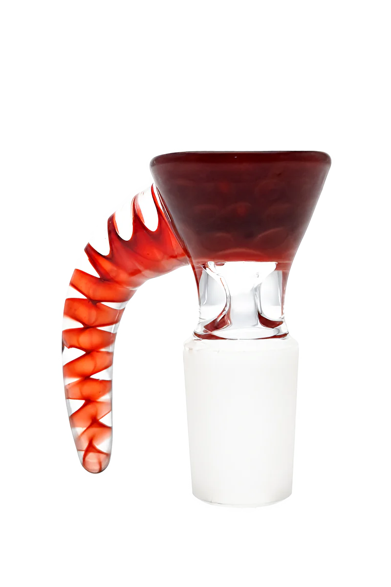 TAG - Horn Handle Single Hole Bong Slide Bowl Piece - Image 7