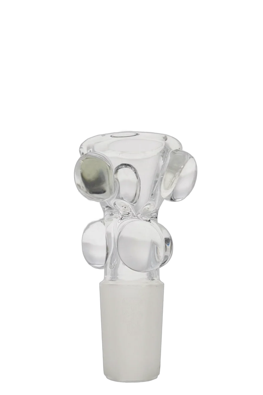 TAG - Pinched Screen Multi Marble Water Pipe Slide Bowl Piece - Image 4