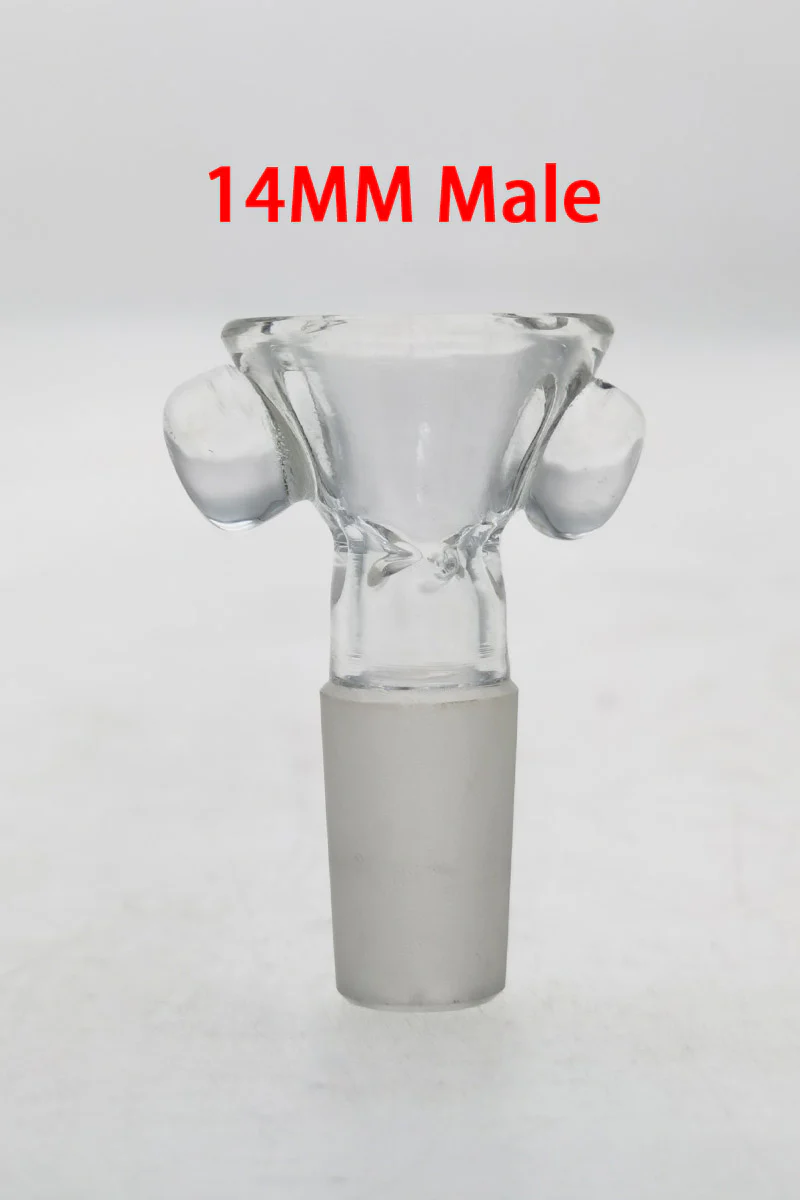 TAG - Pinched Screen Bong Slide Bowl Piece w/ Multi-Marble Handle - Image 12