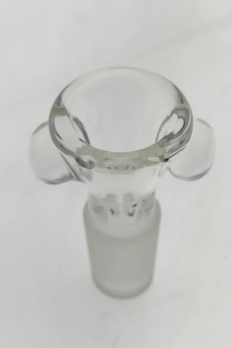 TAG - Pinched Screen Bong Slide Bowl Piece w/ Multi-Marble Handle - Image 3