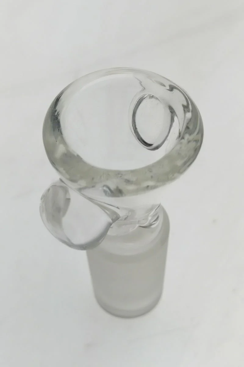 TAG - Pinched Screen Bong Slide Bowl Piece w/ Multi-Marble Handle - Image 4