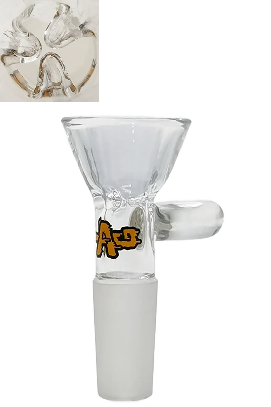 TAG - Pinched Screen Bong Slide Bowl Piece with Handle - Image 10