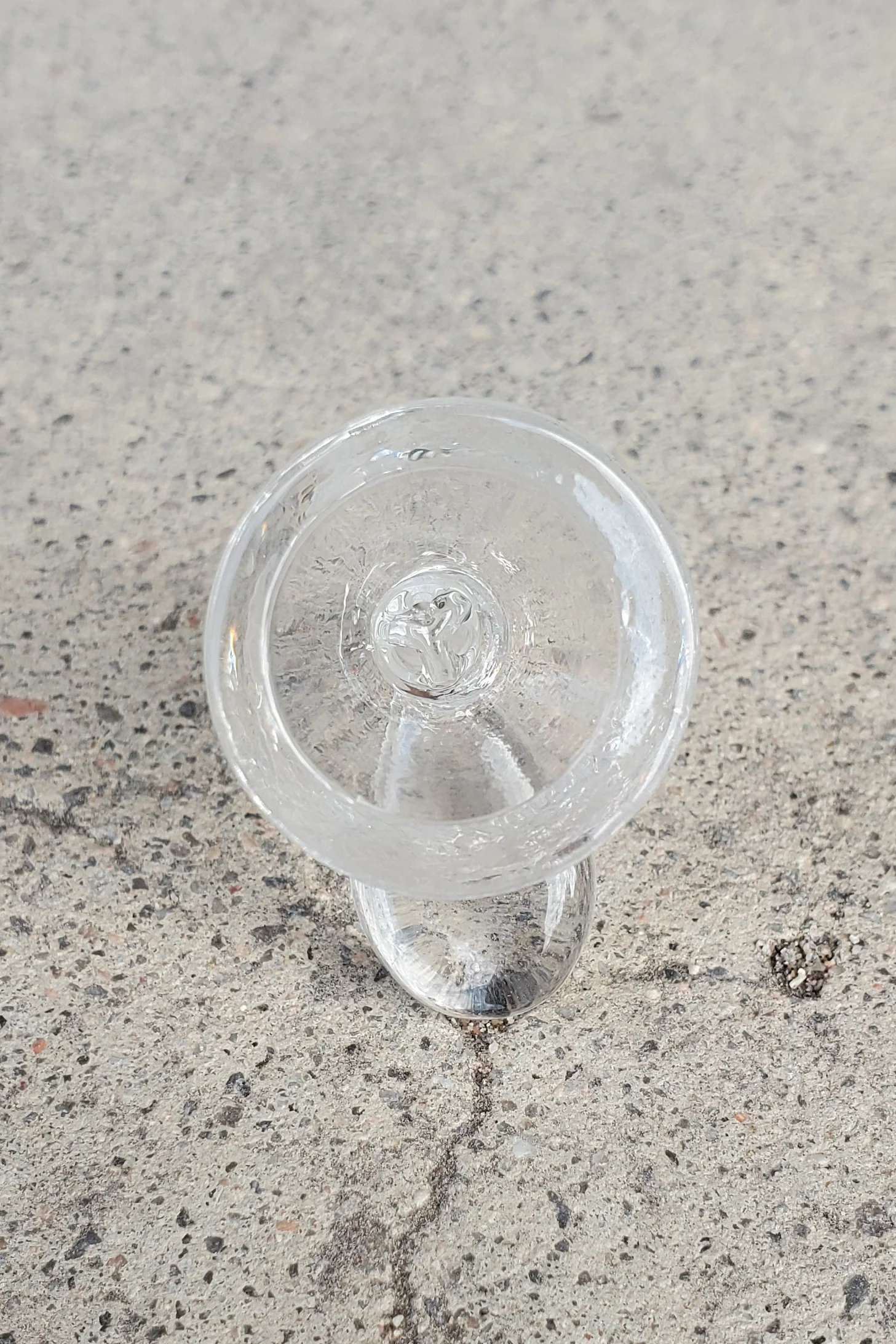 TAG - Built In Screen Bong Slide Bowl Piece with Handle (10MM Male) - Image 2