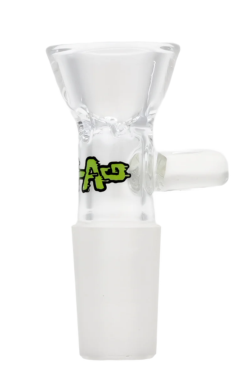 TAG - Pinched Screen Bong Slide Bowl Piece with Handle - Image 15