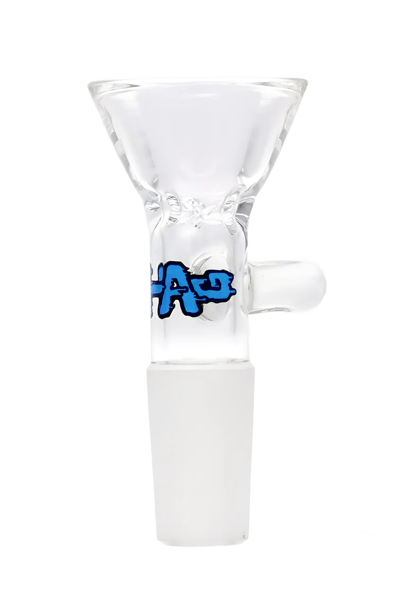 TAG - Pinched Screen Bong Slide Bowl Piece with Handle - Image 4
