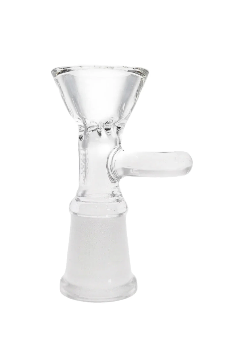 TAG - Pinched Screen Bong Slide Bowl Piece with Handle - Image 6