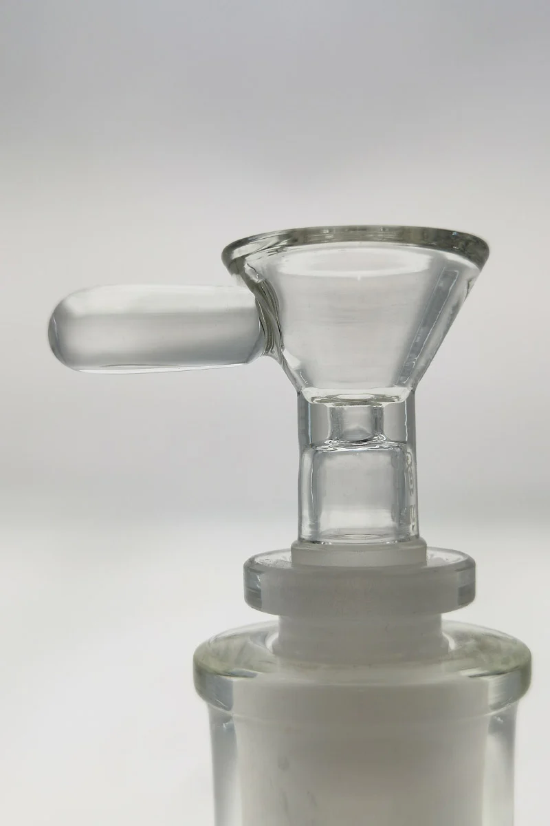 TAG - Single Hole Bong Slide Bowl Piece with Handle - Image 16