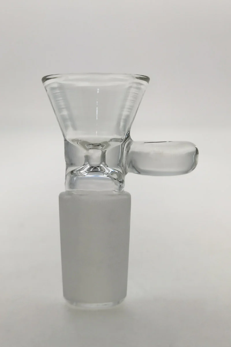 TAG - Single Hole Bong Slide Bowl Piece with Handle - Image 23