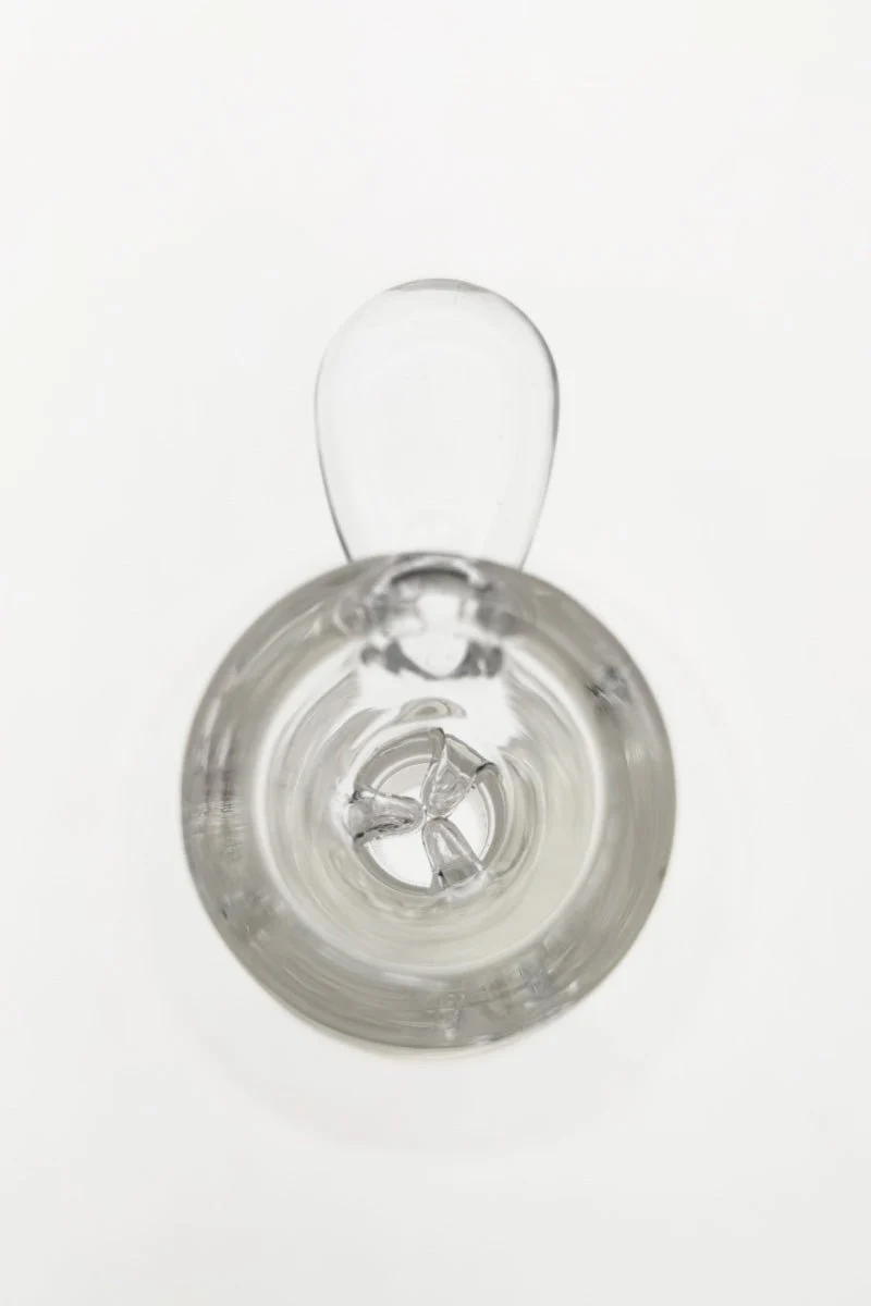 TAG - Pinched Screen Bong Slide Bowl Piece with Raised Handle - Image 10